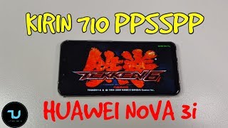 Huawei Nova 3i PPSSPP gaming testPSP GamesKirin 710 Mali G51Best settings [upl. by Naerda]