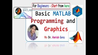 For Beginners Basics of MATLAB Programming and Graphics [upl. by Dalury542]