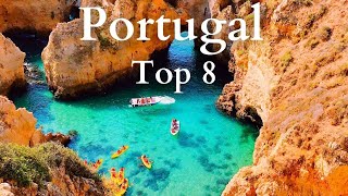 8 Best Places to VIsit in Portugal  Travel Guide [upl. by Moulden]