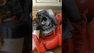 Homelite 26b blower seized 1015 repair [upl. by Yelwar]