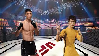 UFC 5  Bruce Lee vs Alan Jouban EA SPORTS™ [upl. by Amaso]