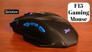 Zelotes F15 Gaming Mouse [upl. by Ashlin]