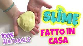 💚 Slime fatto in casa con ingredienti naturali  Tutorial [upl. by Vorster]