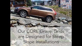 Steep Slope Gravel Driveways [upl. by Llertak]