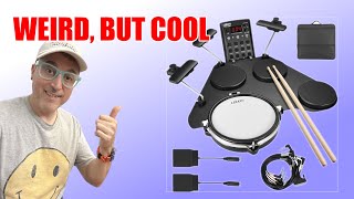 Lekato CPD1000 Portable Electronic Drum Set [upl. by Bigler]