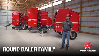 MF ROUND BALER  WALKAROUND [upl. by Nathalie]