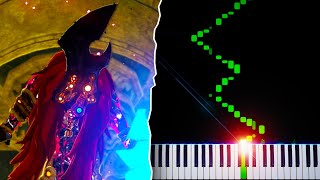 Thunderblight Ganon Battle Breath of the Wild  Piano Tutorial [upl. by Adnoek358]