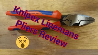 Knipex linemans pliers in depth review [upl. by Ytsihc]