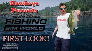 Fishing Sim World  FIRST LOOK [upl. by Gunnar]