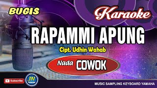 Rapammi Apung │ Karaoke Bugis Keyboard │Tanpa Vocal │ Nada Cowok [upl. by Bradway]