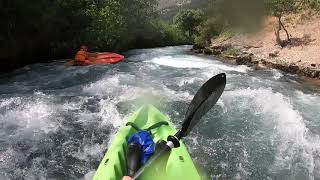 Sit on top kayak on wild waters CLASS 5 [upl. by Torp]