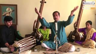 Pt Uday Bhawalkar  Raga Nayaki Kanada  Annual Music Festival 2021 [upl. by Rockafellow]