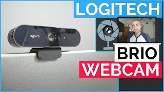 Logitech Brio 4K Webcam Review  Best Webcam For YouTube And Gaming [upl. by Sherwin]