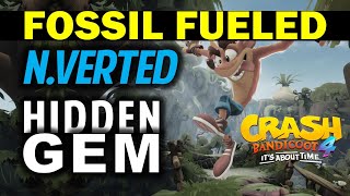 Fossil Fueled NVerted Hidden Gem Location  Crash Bandicoot 4 Its About Time [upl. by Ahsercal]