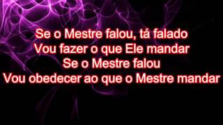 O MESTRE MANDOUkaraoke e playbackwmv [upl. by Eiduj452]