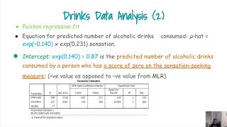 Poisson and Negative binomial regression overdispersion [upl. by Eidoow]