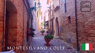 MONTESILVANO COLLE ITALY HD WALKING TOUR [upl. by Launam]