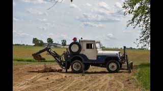 Vintage Farm Jeeps in Action [upl. by Snowber]