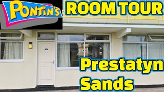 Pontins  Room Tour  Prestatyn Sands [upl. by Aronas]