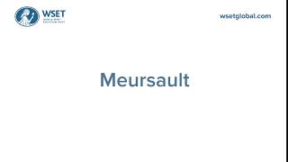 How to say it Meursault [upl. by Palladin]