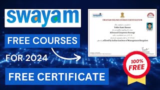 How to Register in Swayam Online Course  MOOC Free Online Certification Courses NPTEL [upl. by Nedle834]