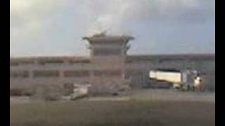 Airplane Landing in GUam USA [upl. by Normie978]