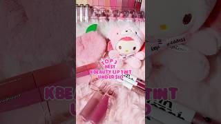 Top 3 Best Kbeauty Lip Tints under 10🥰 [upl. by Rexana600]