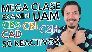 MEGA CLASE UAM  Razonamiento Matemático  CBS CBI CSH CAD  50 Reactivos [upl. by Shifra]