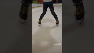 Patiner en arrière TUTO patinage skating tutorial skills tiktok hockey [upl. by Keenan]