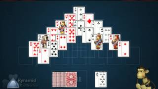 Pyramid Solitaire  Top Solitaire Collection [upl. by Torp560]