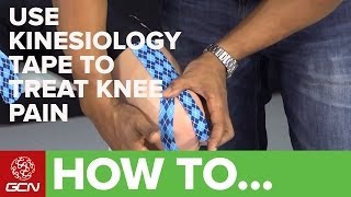 How To Use Kinesiology Tape To Treat Anterior Knee Pain [upl. by Platto]