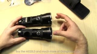 Eagletac MX25L3 XML2 amp MTG2 Flashlight Extended Review [upl. by Ahrens]