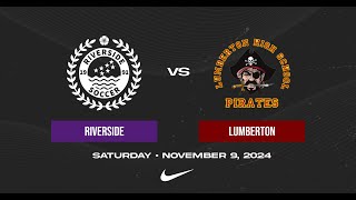 Riverside Mens Soccer vs Lumberton 11924 [upl. by Winnah]