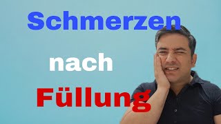 Schmerzen nach neuer Füllung  Kompositfüllung  Kunststofffüllung  adhäsive Füllung [upl. by Dorie793]