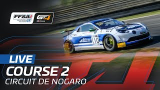 LIVE  Championnat de France FFSA GT  Nogaro 2021  Course 2 [upl. by Trix365]