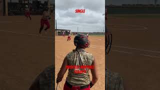 Hard hit grounder softball hardhitters softballlovers [upl. by Tadd]