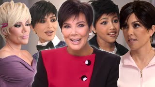 Kardashian Sisters TRANSFORM Into Kris Jenner [upl. by Lucienne]