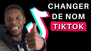 COMMENT CHANGER SON NOM D’UTILISATEUR TIKTOK ET GAGNER EN ABONNÉS SUR TIKTOK [upl. by Nancey]