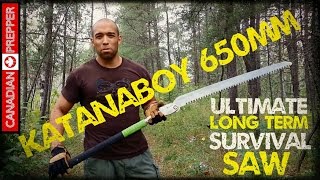 Katanaboy 650mm Worlds Longest Powerful Folding Saw [upl. by Franciscka]