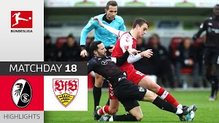 SC Freiburg  VfB Stuttgart  21  Highlights  Matchday 18 – Bundesliga 202021 [upl. by Gowon]