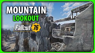 Fallout 76  Eagles Nest Lookout Settlement [upl. by Aynam]