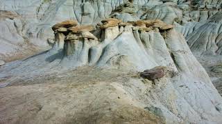 The Rare Giant Hoodoos of Albertas Badlands [upl. by Rich]