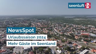 NewsSpot Urlaubssaison 2024  Mehr Gäste im Seenland [upl. by Albur]