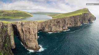 Lake on the Faroe Islands is a MindBlowing Optical Illusion [upl. by Knowlton40]