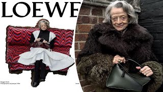 Dame Maggie Smith’s last pic before death was for a Loewe fashion campaign [upl. by Bald955]