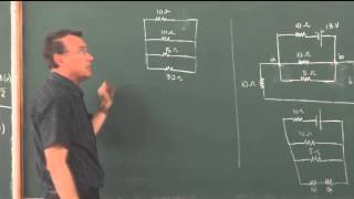 Clase 61 Problemas varios de circuitos serie paralelo resistivos [upl. by Aznecniv]