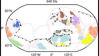 18 Billion Years of Plate Tectonics [upl. by Broome670]