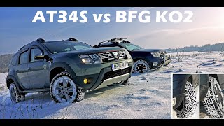 BFGoodrich KO2 versus Cooper AT3 4S [upl. by Yenffad]