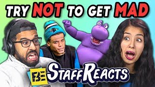 TRY NOT TO GET MAD CHALLENGE 2 ft FBE Staff [upl. by Zacherie401]