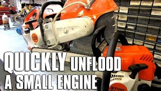 HOWTO Quickly Unflood An Engine [upl. by Benoit906]